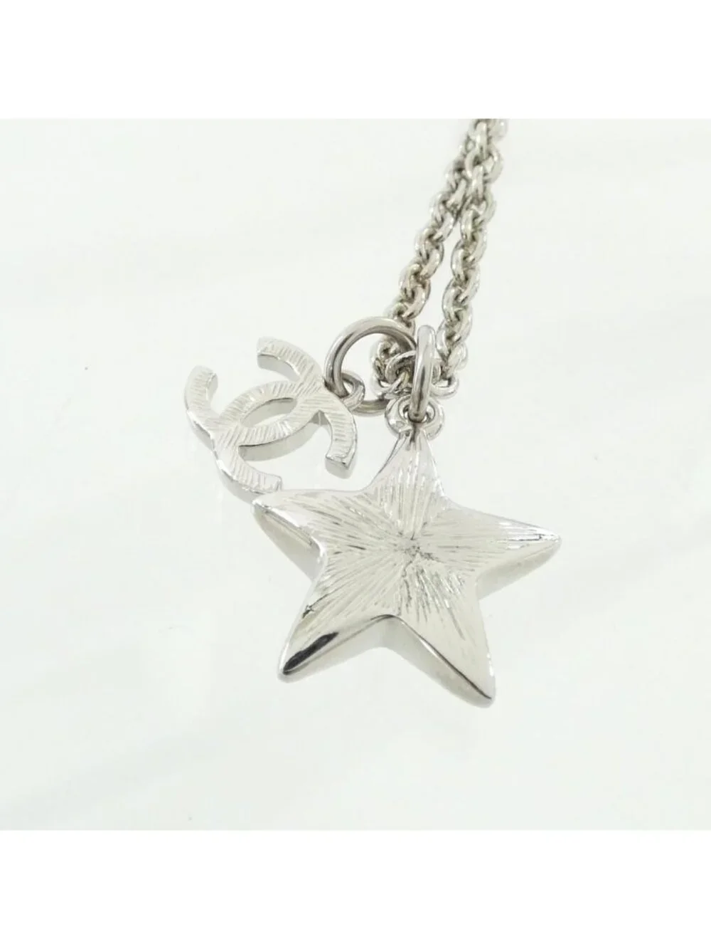 Chanel Necklace Silver